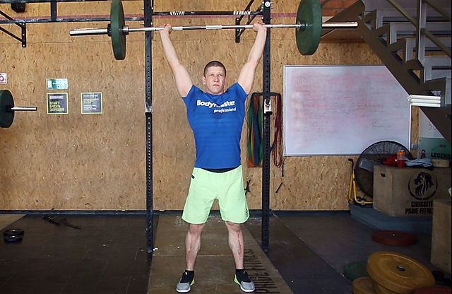 Photo of Split Jerk exercise