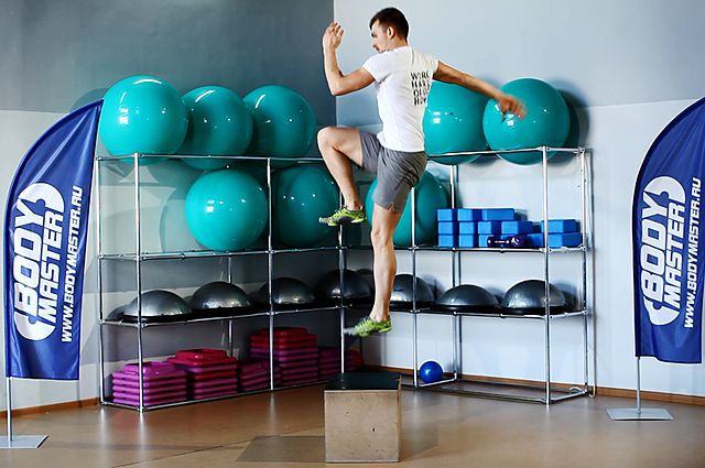 Photo of Single Leg Push-off exercise