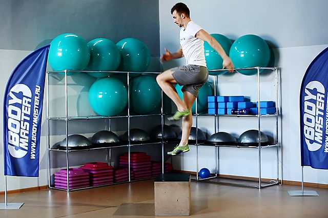 Photo of Single Leg Push-off exercise