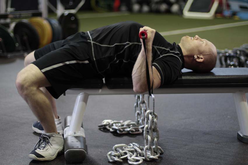 Exercise Chain Press