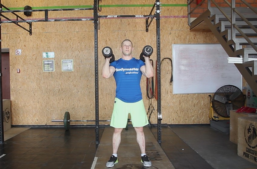 Exercise The Dumbbell Push Press
