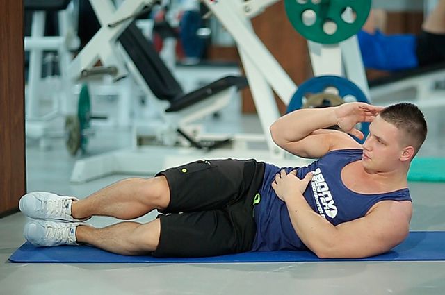 Photo of Oblique Crunches - On The Floor  exercise