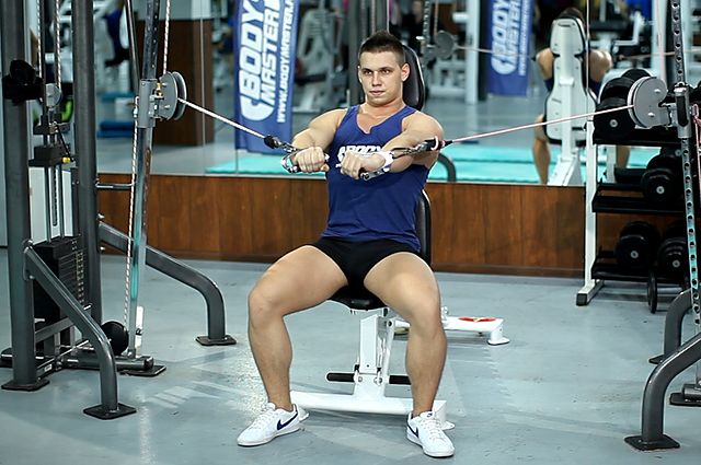 Photo of Cable Chest Press exercise