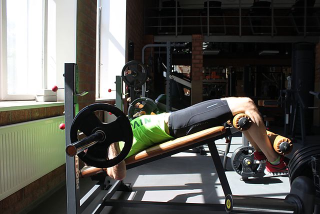 Photo of Decline Smith Press exercise