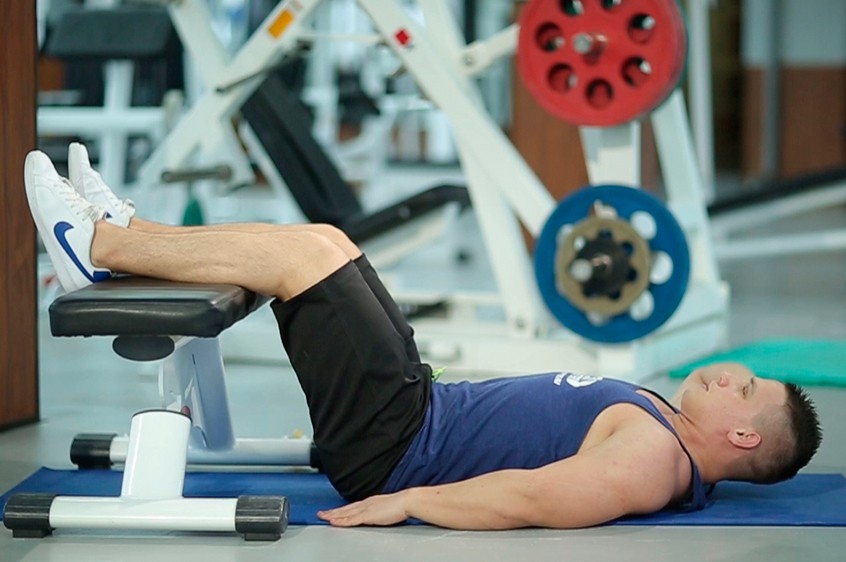 Exercise Oblique Crunches