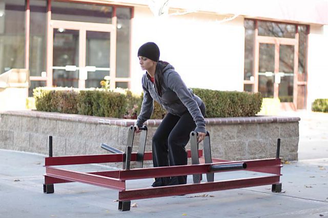 Photo of Rickshaw Deadlift exercise