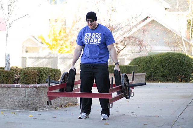 Photo of Rickshaw Deadlift exercise