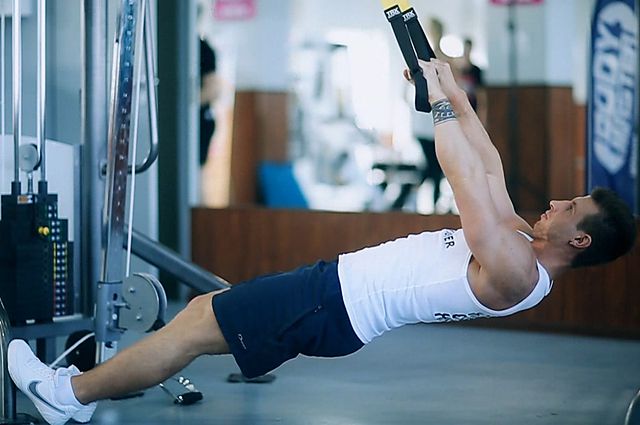 Photo of Inverted Row with Straps exercise
