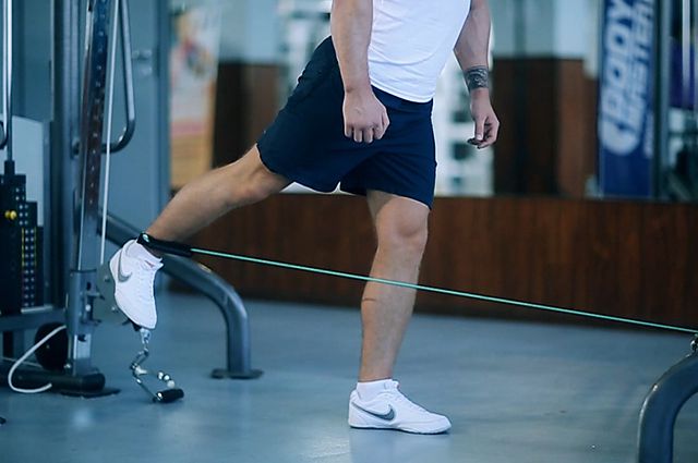 Photo of Hip Extension with Bands exercise