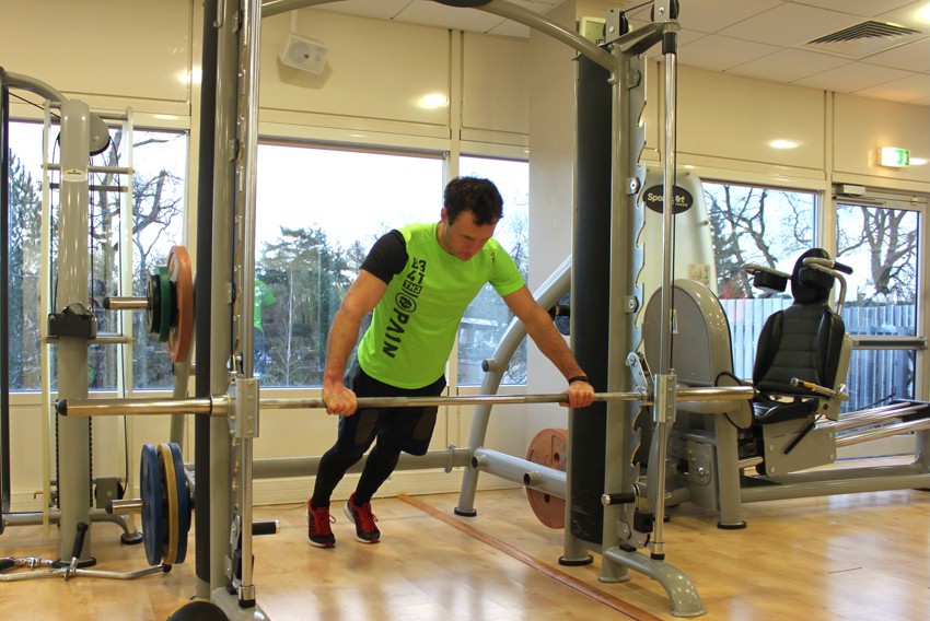 Exercise Incline Push-Up Wide