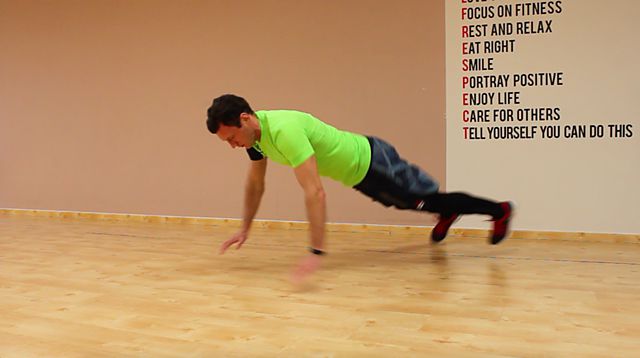 Photo of Clock Push-Up exercise