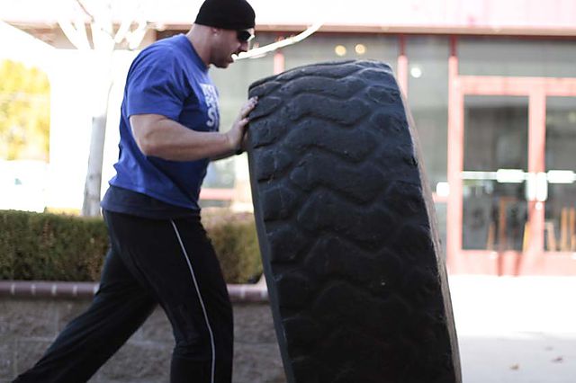 Photo of Tire Flip exercise