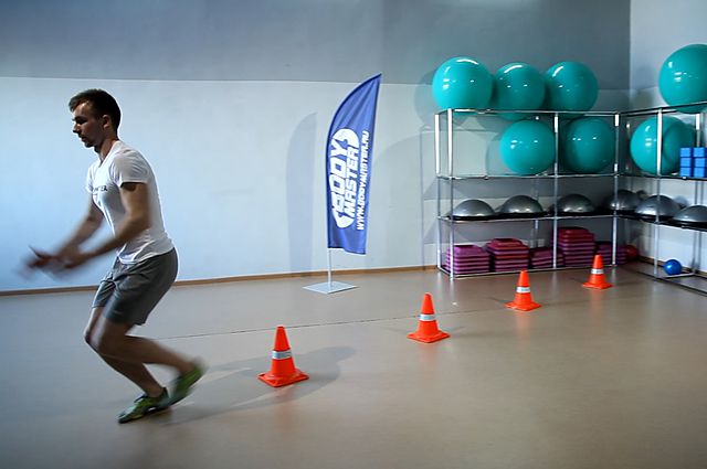 Photo of Single-Leg Hop Progression exercise