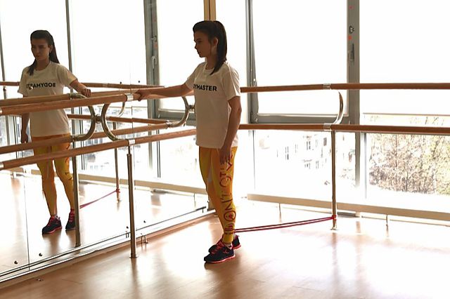 Photo of Hip Flexion with Band exercise