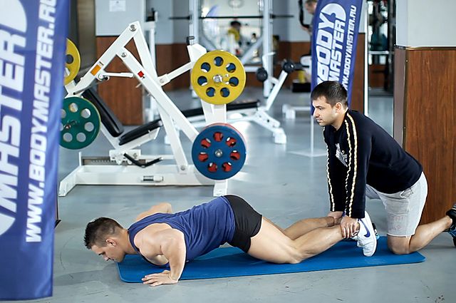 Photo of Floor Glute-Ham Raise exercise