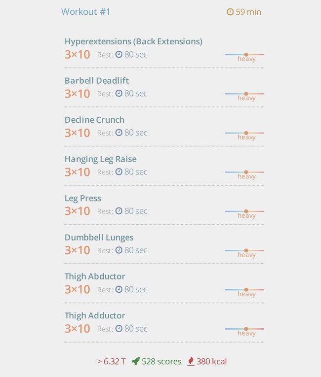 Booty-TON: a two-cycle women's program with an emphasis on the buttocks and legs тренировка 1