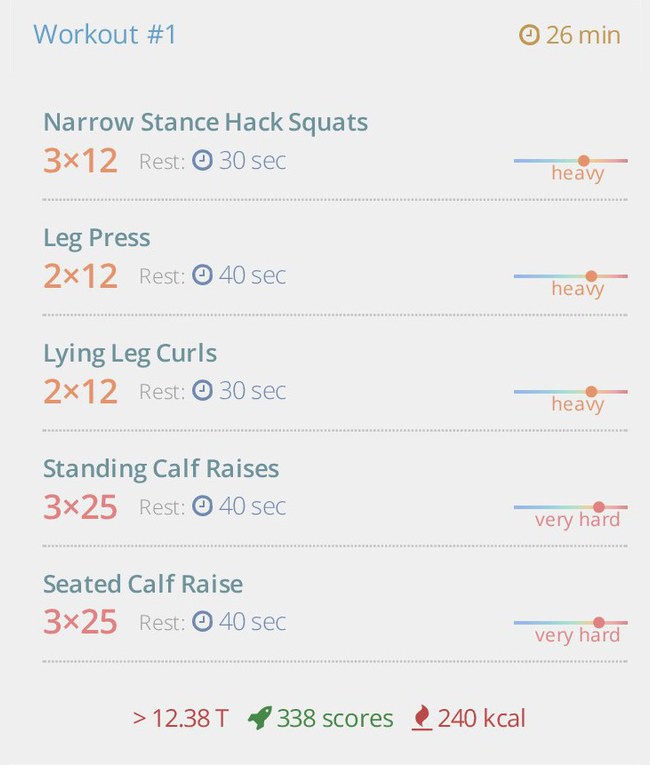 FULL BURN: two-cycle fat-burning split-program тренировка 1