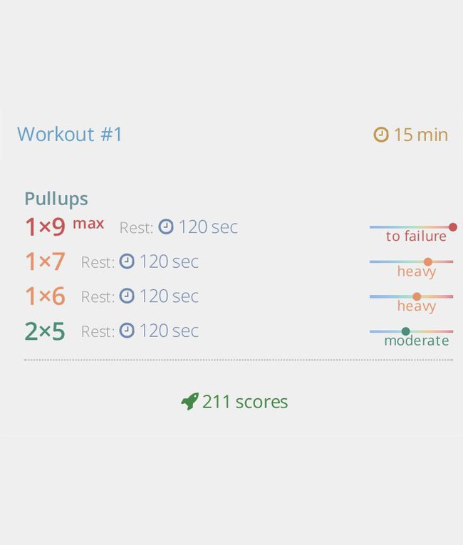 Pull-ups 90 days тренировка 1